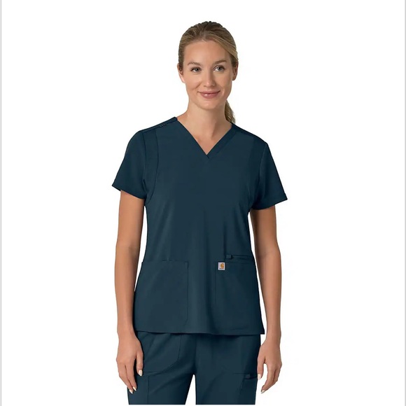 Carhartt Tops - Carhartt Women's Flex Panel V-Neck Scrub Top